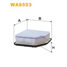WA9553 WIX FILTERS Повітряний фільтр