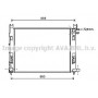 DAA2008 AVA QUALITY COOLING Радіатор охолодження двигуна