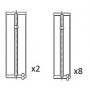 BM1005-050 FAI AutoParts Підшипник колінвала