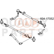 604-17052 IAP QUALITY PARTS Наконечник поперечної кермової тяги