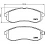 8DB 355 039-631 HELLA Комплект гальмівних колодок дисковий гальм