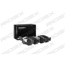 402B0877 RIDEX Комплект гальмівних колодок дисковий гальм