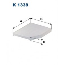 K 1338 FILTRON Фільтр повітря у внутрішньому просторі