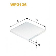 WP2126 WIX FILTERS Фільтр повітря у внутрішньому просторі