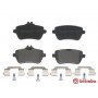 P 50 117 BREMBO Комплект гальмівних колодок дисковий гальм