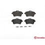 P 50 056 BREMBO Комплект гальмівних колодок дисковий гальм