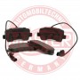 13046048582N-SET-MS MASTER-SPORT GERMANY Комплект гальмівних колодок дисковий гальм