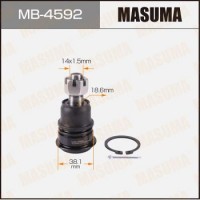 MB-4592 MASUMA Шарнір незалежної підвіски поворотного важеля