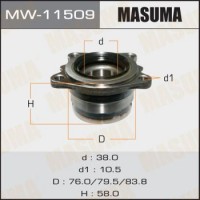 MW11509 MASUMA Комплект підшипника ступиці колеса