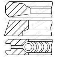 WG1187502 WILMINK GROUP Комплект поршневих кілець