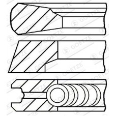 WG1187502 WILMINK GROUP Комплект поршневих кілець