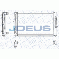 M-0010160 JDEUS Радіатор охолодження двигуна