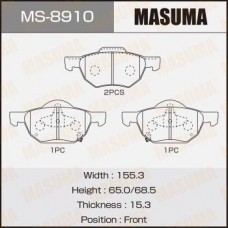 MS8910 MASUMA Колодки гальмівні