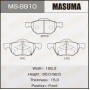 MS8910 MASUMA Колодки гальмівні