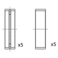 BM1041-STD FAI AutoParts Підшипник колінвала