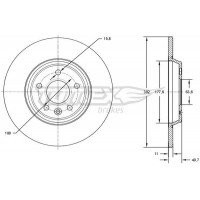 TX 73-08 TOMEX Brakes Гальмівний диск