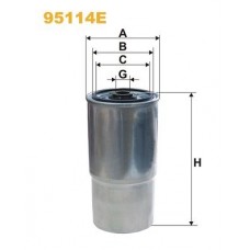 95114E WIX FILTERS Паливний фільтр