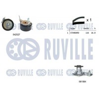 5505051 RUVILLE Водяний насос комплект зубчастого ременя
