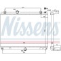 636008 NISSENS Радіатор охолодження двигуна