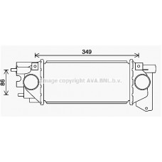 AU4231 AVA QUALITY COOLING Интеркулер