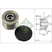 WG1253702 WILMINK GROUP Механізм вільного ходу генератора
