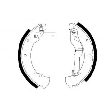 0 986 487 312 BOSCH Комплект гальмівних колодок
