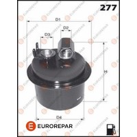 1643631980 EUROREPAR Паливний фільтр