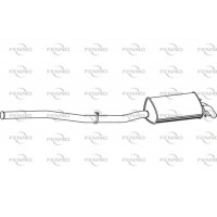 P3724 FENNO Глушник вихлопних газів кінцевий