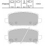KBP-2065 KAVO PARTS Комплект гальмівних колодок дисковий гальм