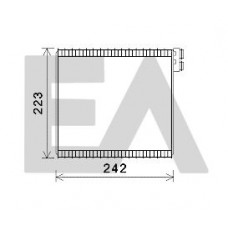 43B25007 EACLIMA Випарник кондиціонера