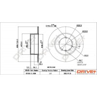 DP1010.11.0206 Dr!ve+ Гальмівний диск