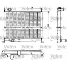 810871 VALEO Радіатор охолодження двигуна