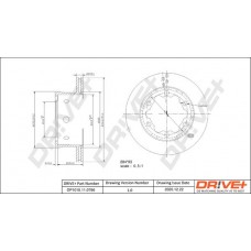 DP1010.11.0766 Dr!ve+ Гальмівний диск