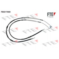 FBS17069 FTE Тросик, cтояночный тормоз
