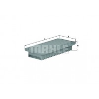 LX 1001 KNECHT Повітряний фільтр