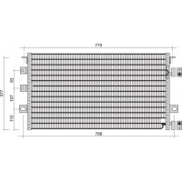 350203453000 MAGNETI MARELLI Конденсатор кондиціонера