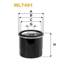 WL7491 WIX FILTERS Масляний фільтр