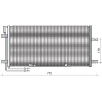 350203477000 MAGNETI MARELLI Конденсатор кондиціонера