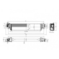 Интеркулер HART 630 309