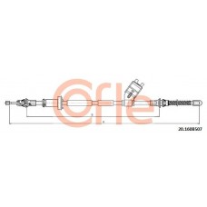 20.160B507 COFLE Тросик, cтояночный тормоз