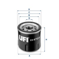 23.470.00 UFI Масляний фільтр