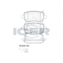 181622-703 ICER Комплект гальмівних колодок дисковий гальм
