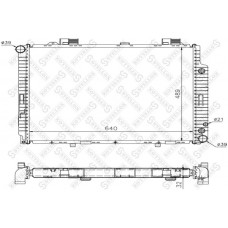 10-25261-SX STELLOX Радіатор охолодження двигуна