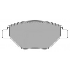 FBP-1280 FREMAX Комплект гальмівних колодок дисковий гальм