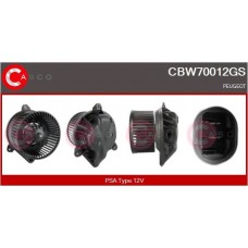 CBW70012GS CASCO Вентилятор салону