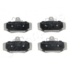 PP-0320AF JAPANPARTS Комплект гальмівних колодок дисковий гальм