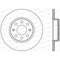 BDA2444.10 OPEN PARTS Гальмівний диск