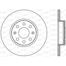 BDA2444.10 OPEN PARTS Гальмівний диск