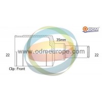 14-236040 Multiparts Шарнирный комплект, Привідний вал