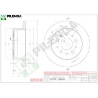 5042 PILENGA Гальмівний диск